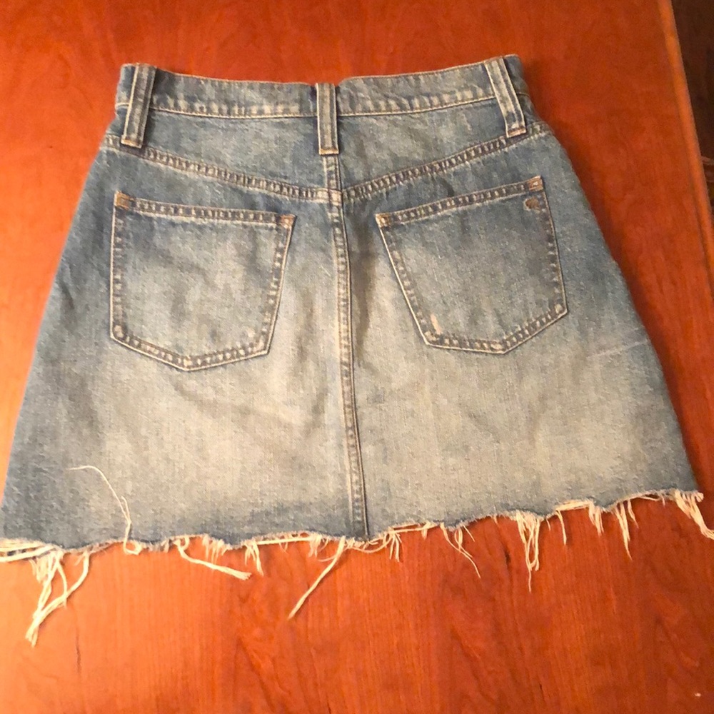 Madewell Short denim jean skirt - Picture 3 of 4